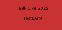 Eintrittskarte Bilk Live 2025