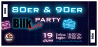 Eintrittskarte Bilk Live 2026